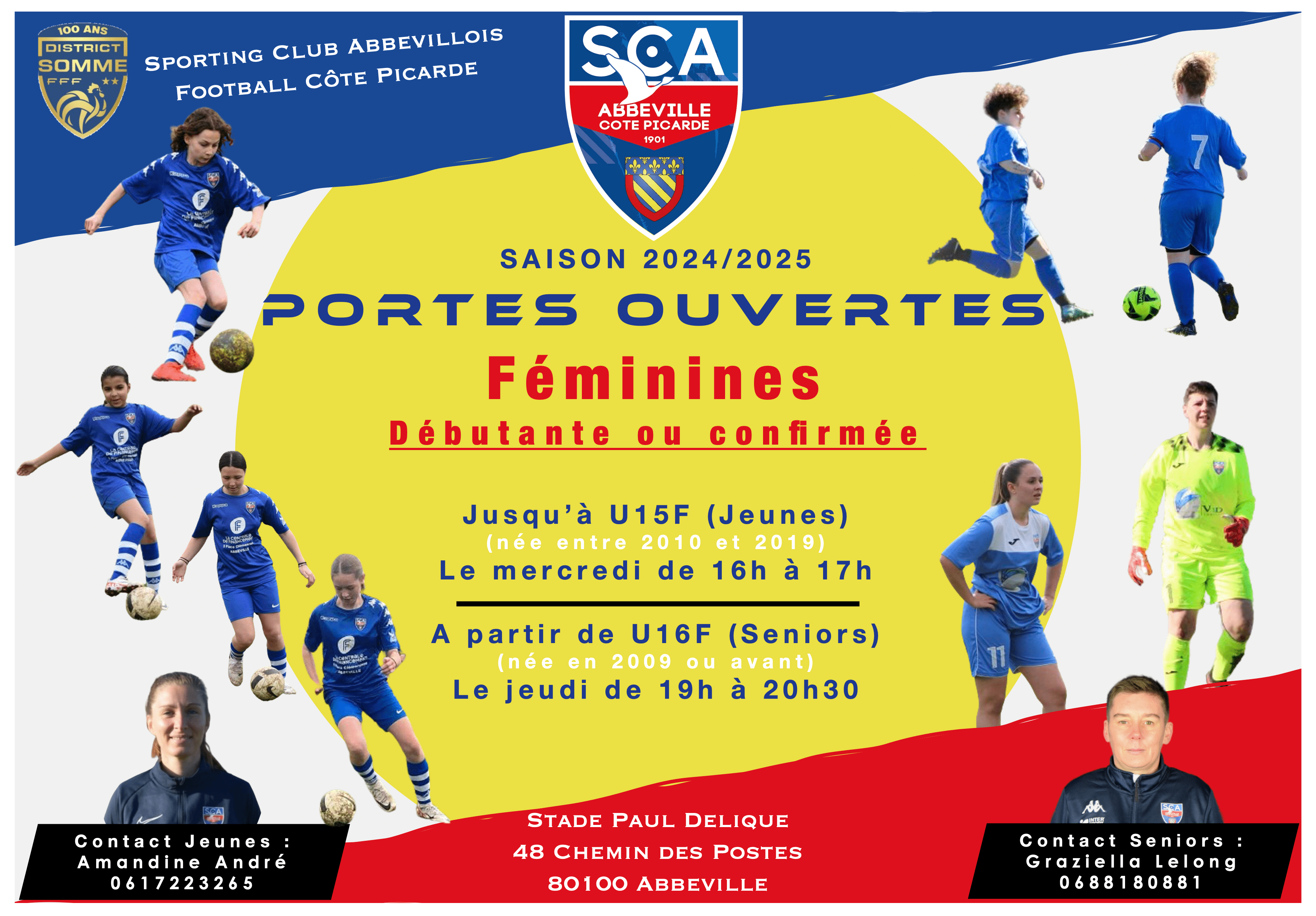 Portes ouvertes aux Féminines